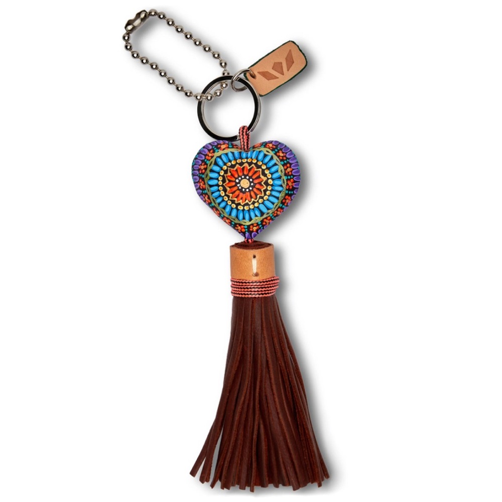 New Consuela Seffie Leather Hand Painted Charm